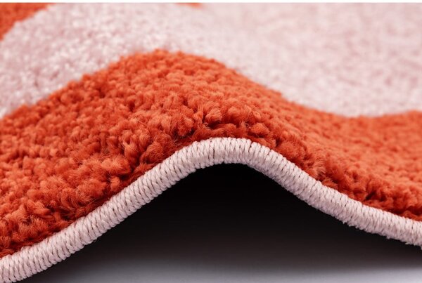 Tappeto per bambini rosso e rosa 160x230 cm Hugsy Coral – FD