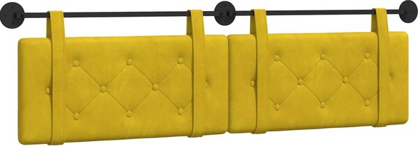Testiera sospesa Giallo Velluto