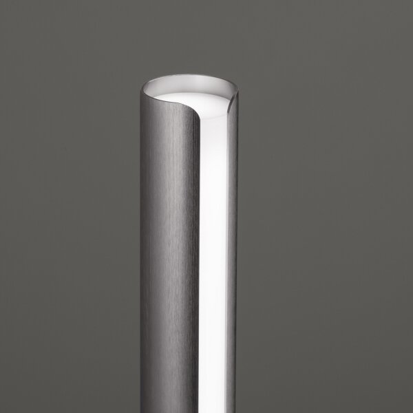 Ideal Lux - Lampada da tavolo dimmerabile LED DORICA LED/8W/230V CRI 90 cromo opaco