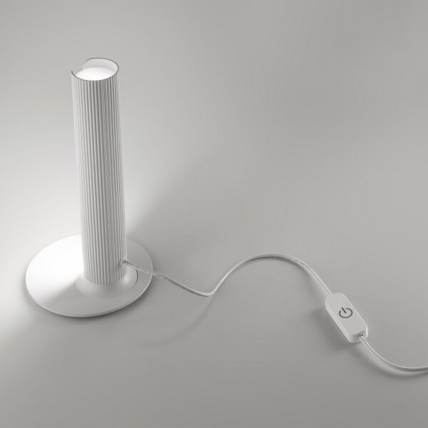 Ideal Lux - Lampada da tavolo LED dimmerabile DORICA LED/8W/230V CRI 90 bianco
