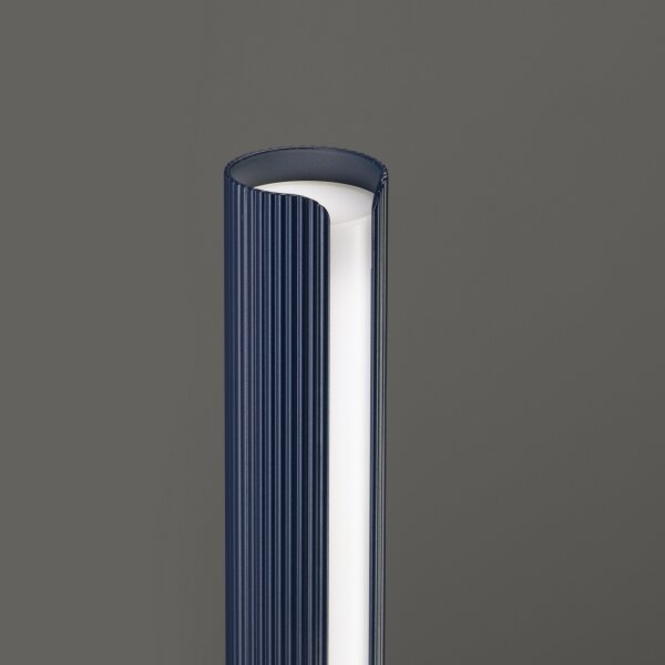 Ideal Lux - Lampada da tavolo dimmerabile a LED DORICA LED/8W/230V CRI 90 blu