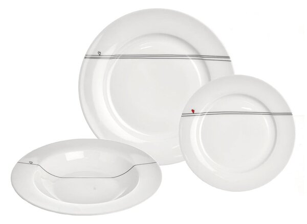 Set da pranzo in porcellana 18 pz – Orion