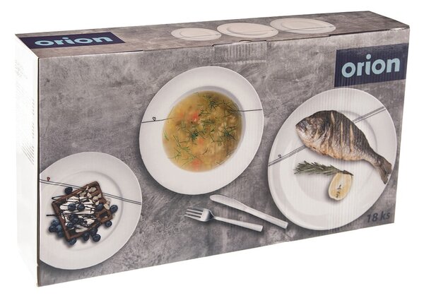 Set da pranzo in porcellana 18 pz – Orion