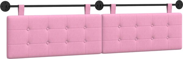 Testiera sospesa Rosa Tessuto