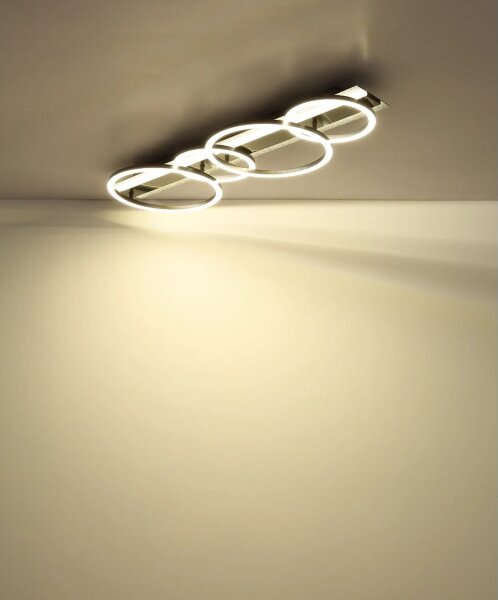 Globo 67382-55 - Plafoniera a LED NORBERTO LED/55W/230V 4000K 30x86,2 cm