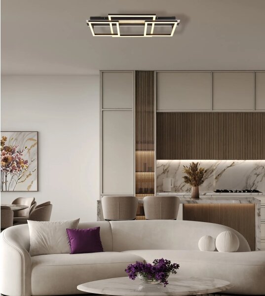 Globo 673820-40 - Plafoniera LED ESTRADA LED/40W/230V 3000K 33x70 cm
