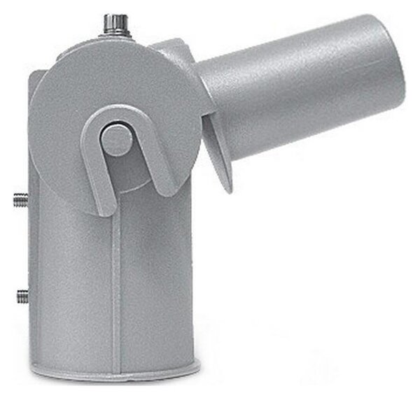 Supporto regolabile per lampione stradale IP44, per diametro 53-60 mm, grigio
