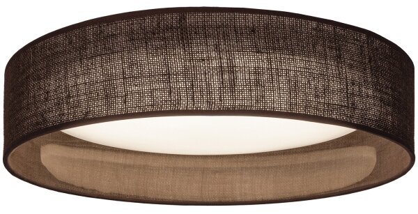 Brilagi - Plafoniera LED VELVET SIMPLE LED/36W/230V 3000K diam. 55 cm marrone