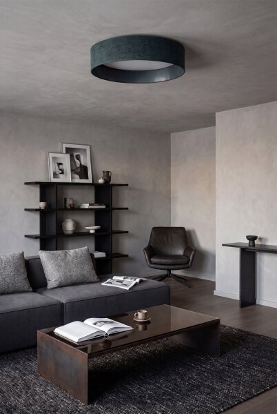 Brilagi - Lampada LED dimmerabile VELVET SM. VARI 24W/230V 3000-6500K diam. 45 cm verde + telecomando