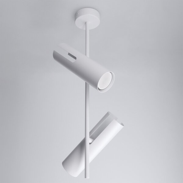 Brilagi - Lampadario a stelo BRANCH 2xGU10/30W/230V bianco