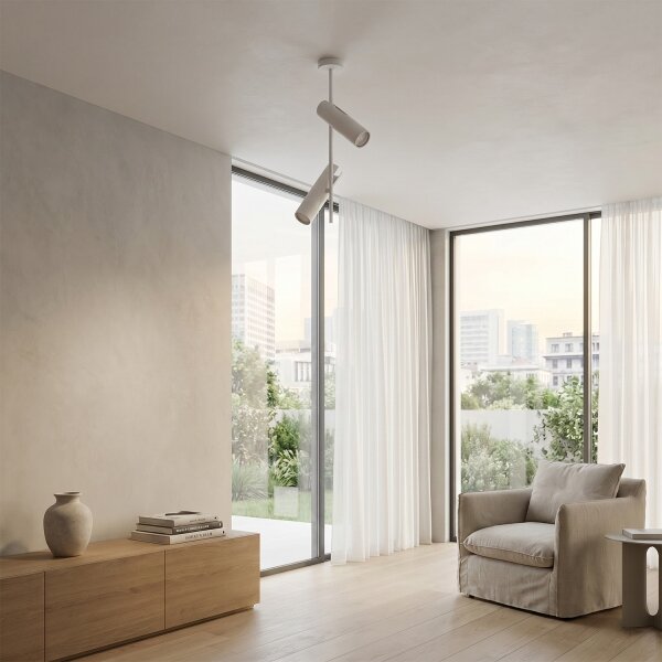 Brilagi - Lampadario a stelo BRANCH 2xGU10/30W/230V bianco