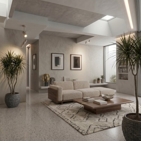 Brilagi - Lampadario a stelo BRANCH 2xGU10/30W/230V beige