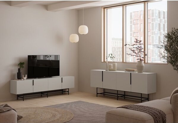 Mobile TV crema 200x54,5 cm Eldia - Marckeric