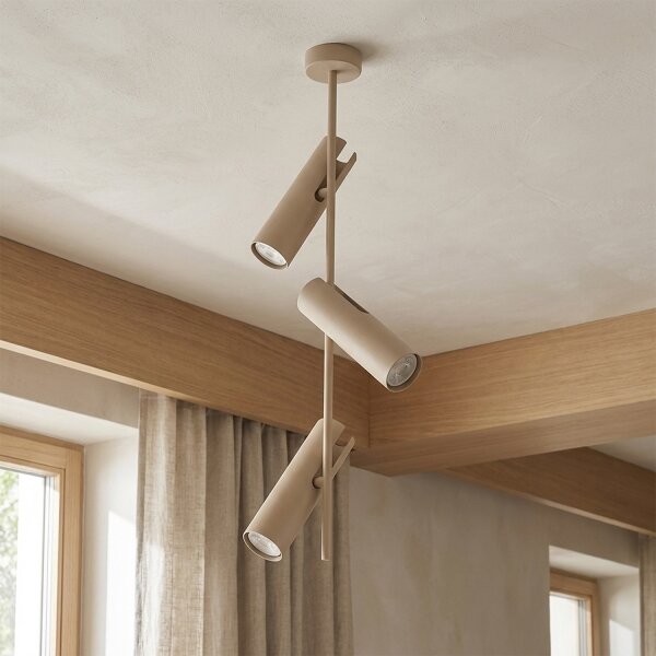 Brilagi - Lampadario a stelo BRANCH 3xGU10/30W/230V beige