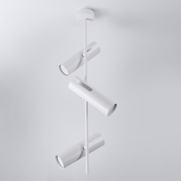 Brilagi - Lampadario a stelo BRANCH 3xGU10/30W/230V bianco