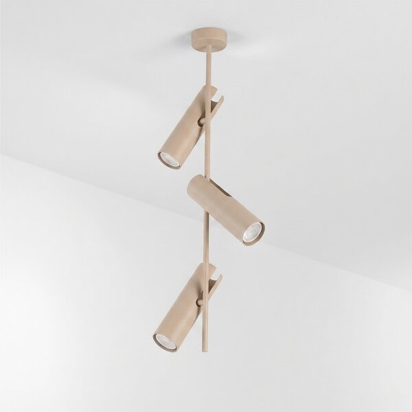 Brilagi - Lampadario a stelo BRANCH 3xGU10/30W/230V beige