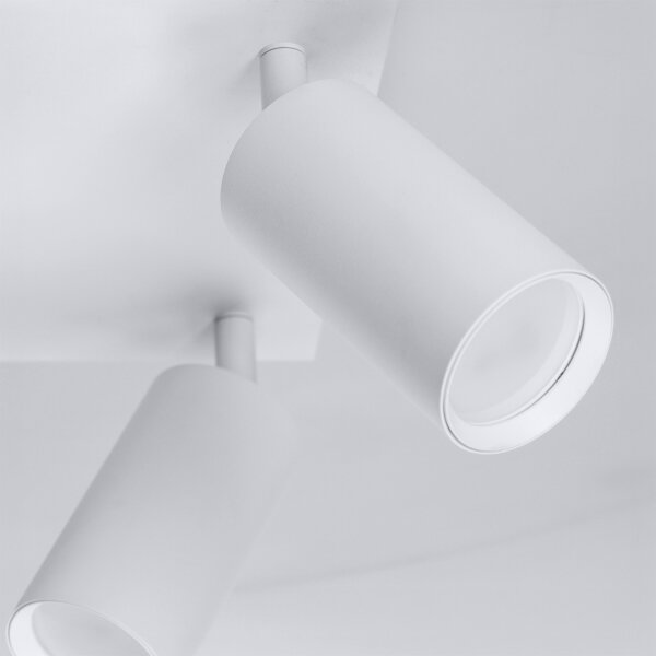 Brilagi - Faretto SELE SQUARE 4xGU10/30W/230V bianco