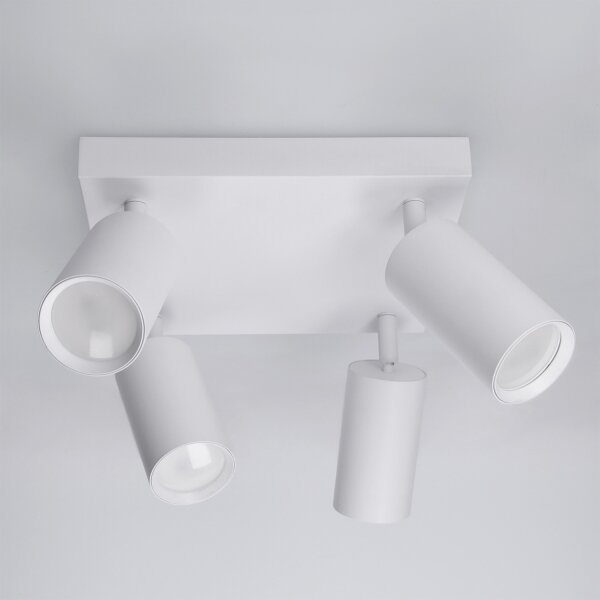 Brilagi - Faretto SELE SQUARE 4xGU10/30W/230V bianco