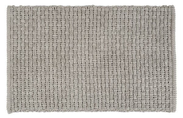 Tappetino per il bagno grigio in tessuto 50x80 cm Ecoli – Wenko