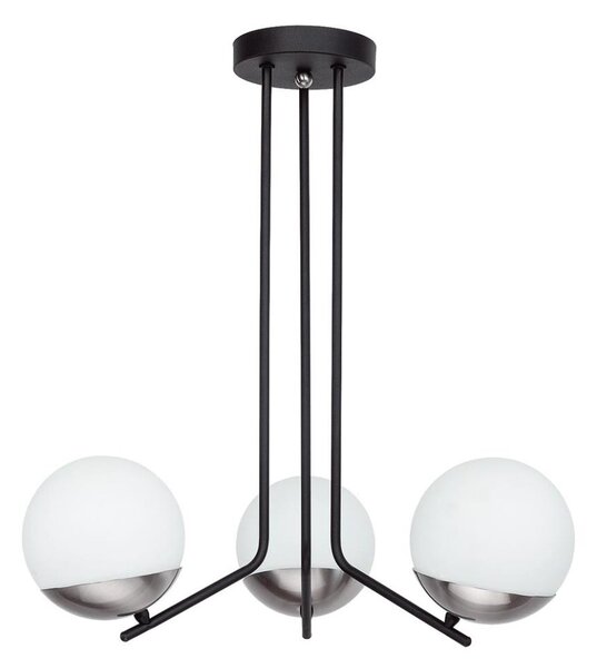 Jupiter 1723 - Lampadario a sospensione con supporto rigido SANTA 3xE14/40W/230V cromo