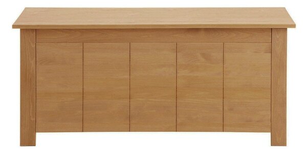 Cassapanca in legno di pino di colore naturale 100x45 cm Bertram - Støraa