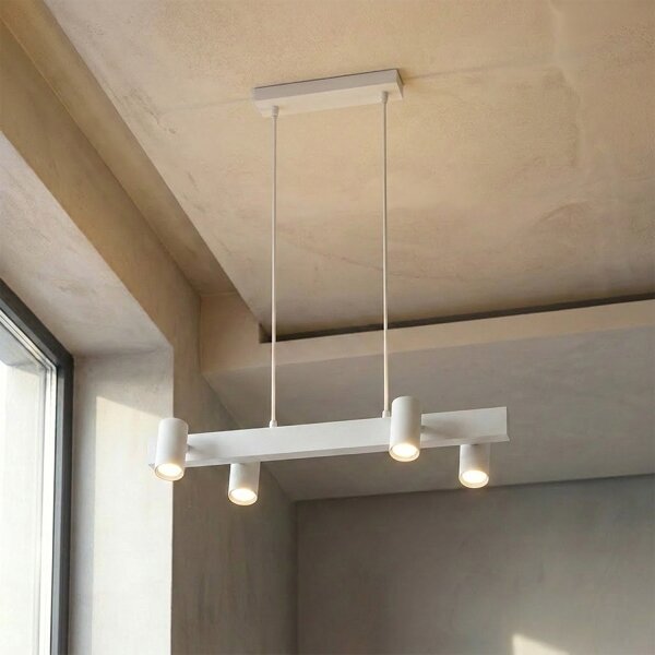 Brilagi - Lampadario a sospensione SELE 4xGU10/30W/230V bianco