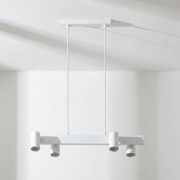 Brilagi - Lampadario a sospensione SELE 4xGU10/30W/230V bianco