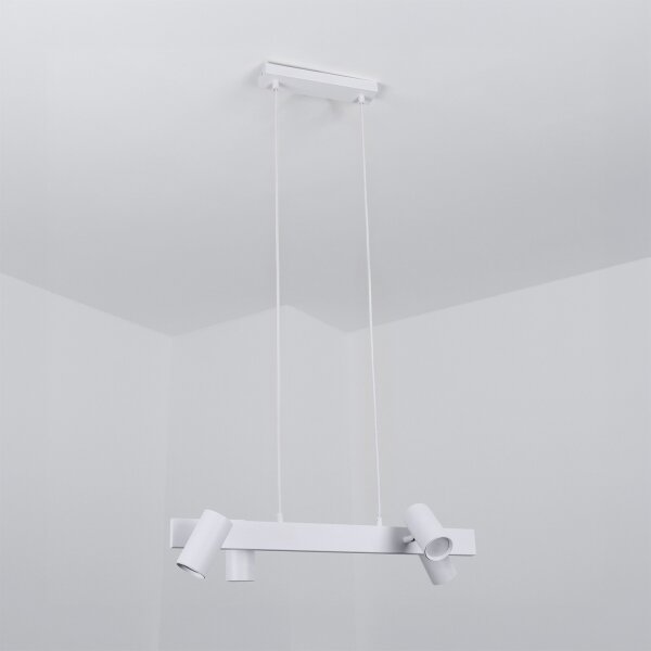 Brilagi - Lampadario a sospensione SELE 4xGU10/30W/230V bianco
