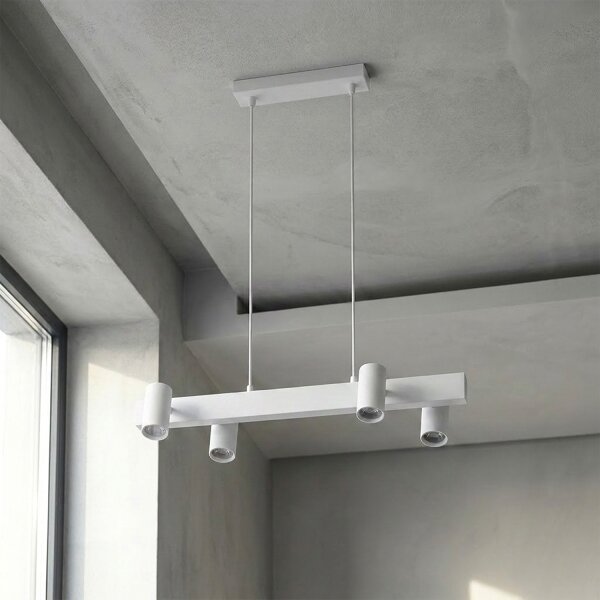 Brilagi - Lampadario a sospensione SELE 4xGU10/30W/230V bianco