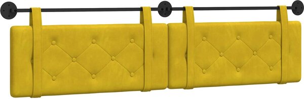 Testiera sospesa Giallo Velluto
