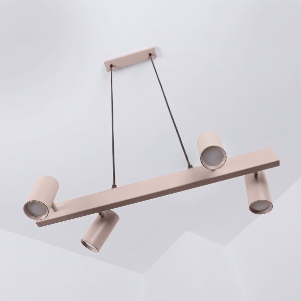 Brilagi - Lampadario a sospensione con cavo SELE 4xGU10/30W/230V beige