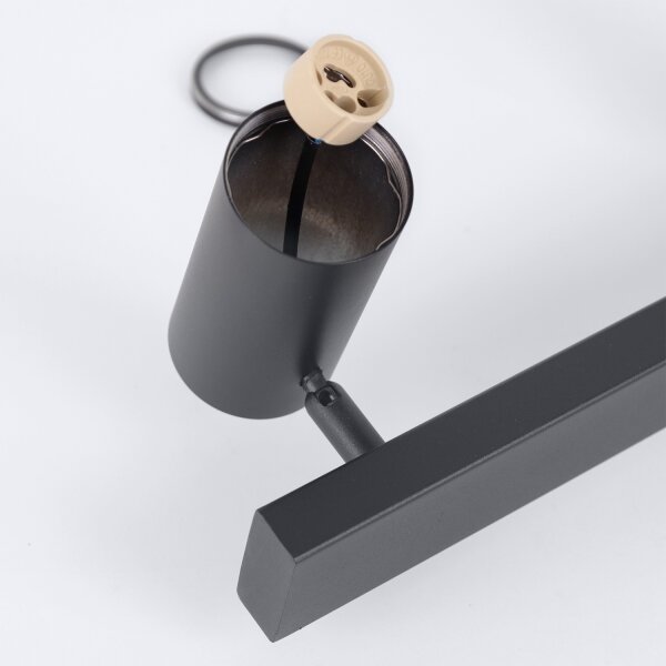 Brilagi - Lampadario sospeso SELE 6xGU10/30W/230V nero
