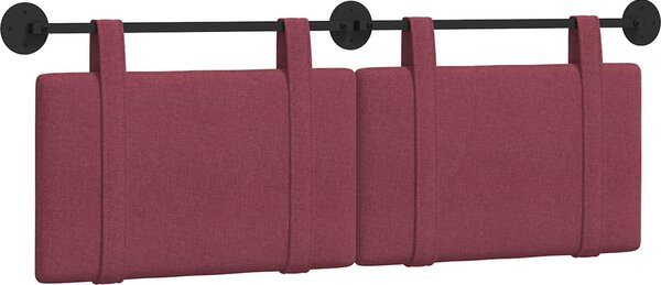 Testiera sospesa Rosso Vino Tessuto