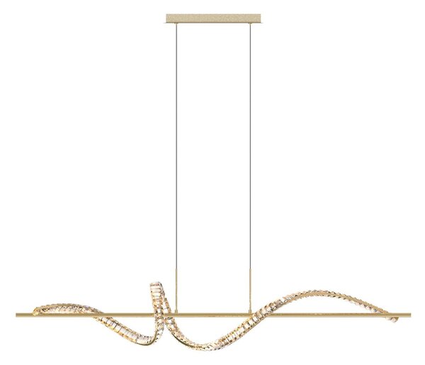 Zuma Line MD3170-1-3GT - Lampadario LED su cavo ATHESA LED/24,5W/230V 2700-6000K
