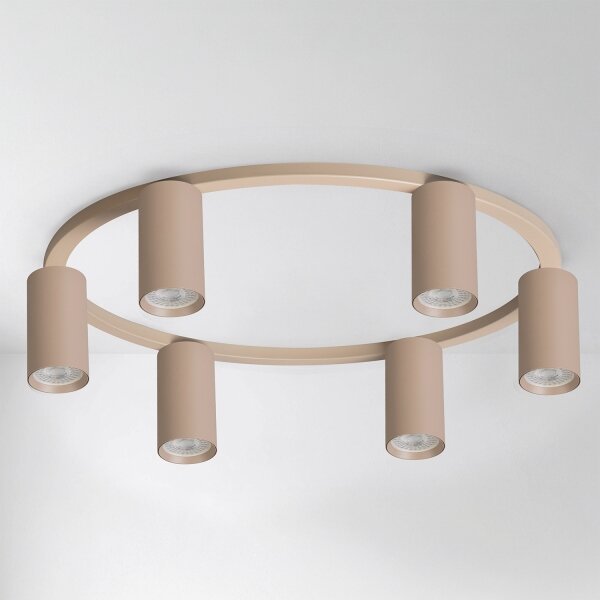 Brilagi - Plafoniera SELE 6xGU10/30W/230V beige