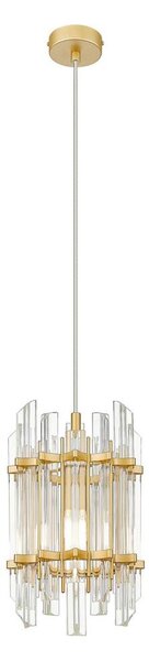 Zuma Line P0556-01D-V7V7 - Lampadario a sospensione con filo ALEXANDRIA 1xE14/40W/230V oro