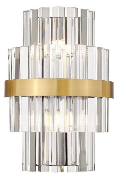 Zuma Line W0567-02A-B52G - Applique CONSTANTINOPLE 2xG9/28W/230V oro