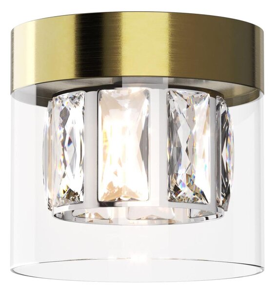 Zuma Line C0389-01A-0FD2 - Plafoniera GEM 1xG9/28W/230V ottone
