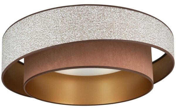 Brilagi - Luce LED dimmerabile VEGAS SHINE LED/24W/230V diametro 60 cm marrone + +TC