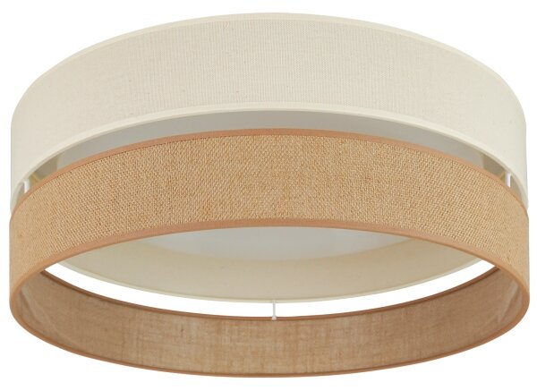 Brilagi - Plafoniera LED ROYAL YUTE LED/24W/230V diametro 45 cm beige/color crema