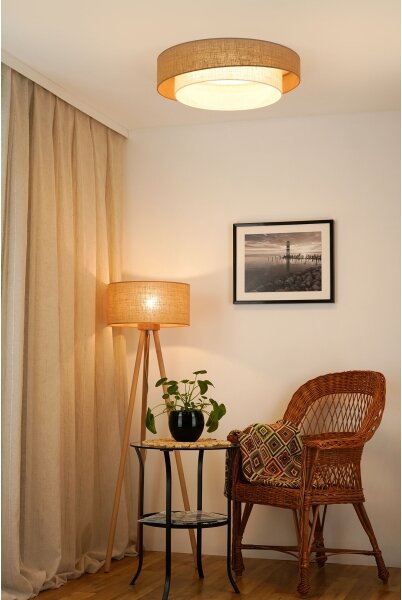 Brilagi - Plafoniera dimmerabile SHINE LED/24W/230V beige/crema + DO