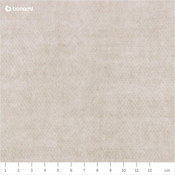 Letto matrimoniale imbottito beige con contenitore con griglia 160x200 cm Jade - Bobochic Paris