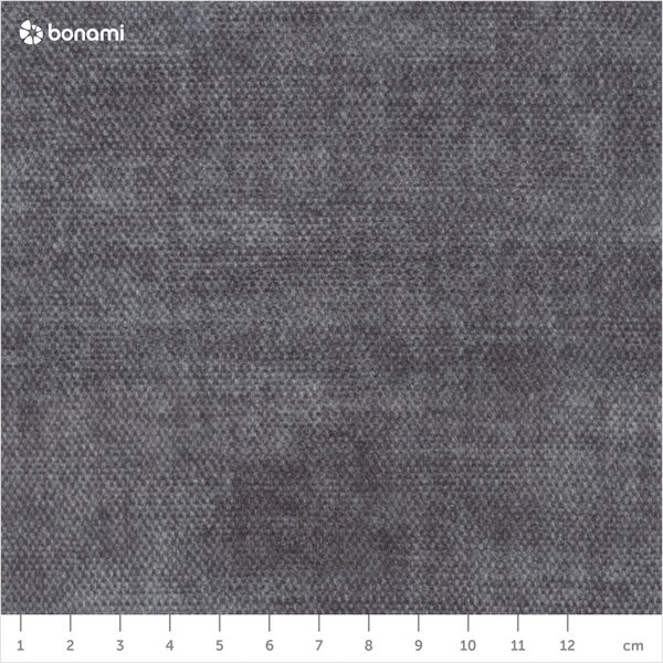 Letto matrimoniale imbottito grigio scuro con contenitore con griglia 180x200 cm Jade - Bobochic Paris