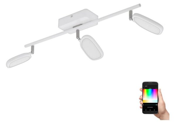 Eglo 97693 - Luce Spot a LED RGB PALOMBARE-C 3xLED/5W/230V