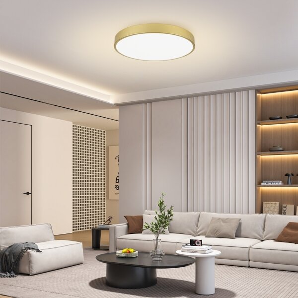 Brilagi - Plafoniera LED POOL LED/100W/230V 3000/4000/6000K diam. 80 cm dorata