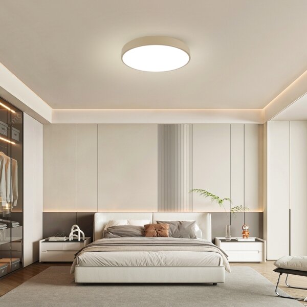 Brilagi - Lampada LED dimmerabile POOL LED/60W/230V 3000-6000K diam. 60 cm beige + telecomando