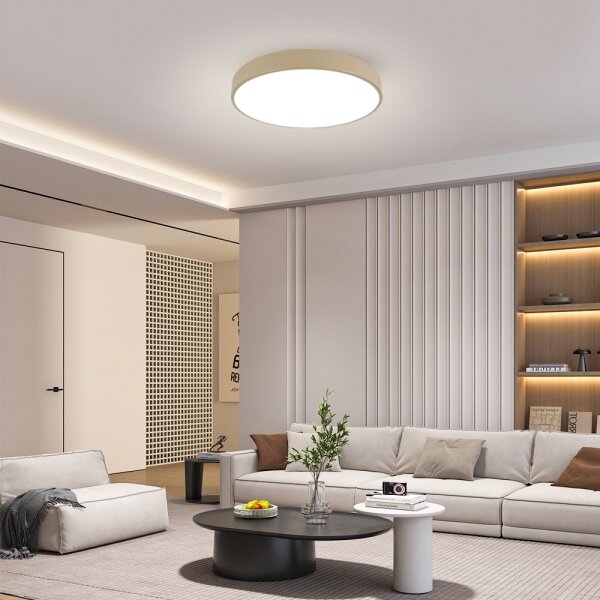 Brilagi - Lampada LED dimmerabile POOL LED/60W/230V 3000-6000K diam. 60 cm beige + telecomando