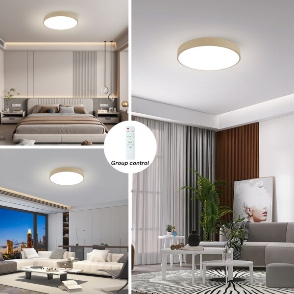 Brilagi - Lampada LED dimmerabile POOL LED/60W/230V 3000-6000K diam. 60 cm beige + telecomando