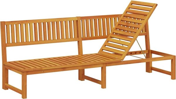 Lettino da sole Olio Naturale 200 x 57 x 75cm