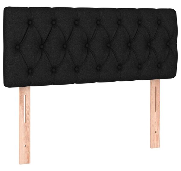 Testiere Nero 100 x 7 x 78/88 cm in Tessuto